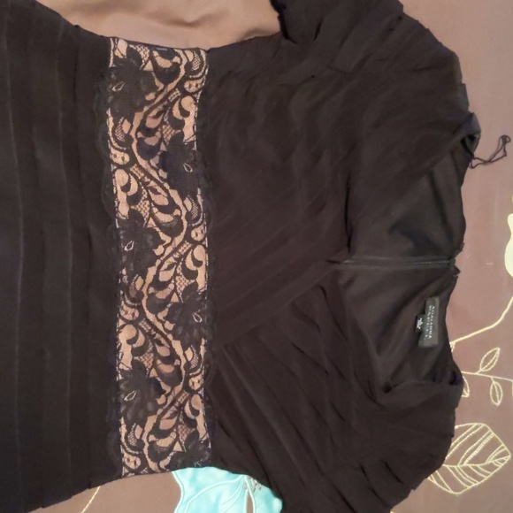 Black bodycon Adrianna Papell Dress - Picture 3 of 3